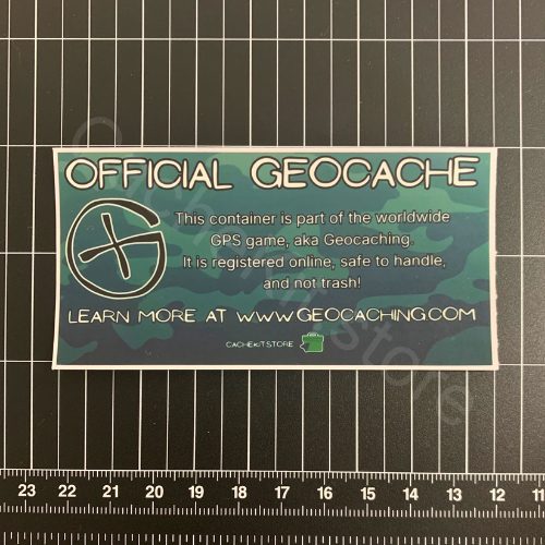 Geocache Sticker – Small