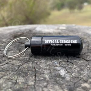 Bison-Style Geocache Container